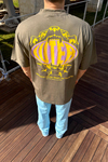 Luter Baskılı Haki Oversize Tshirt T1100