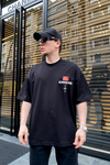 MCD Siyah Cactus Jack Oversize Tshirt T583