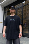 Metallica Acid Wash Oversize Tshirt T656