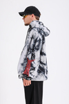 Nakış Detaylı Batik Oversize Sweatshirt SW1211
