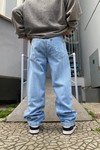 Nakışlı Açık Mavi Kani Jean P539