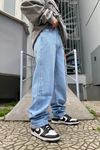 Nakışlı Açık Mavi Kani Jean P539