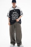 Newyork Baskılı Oversize Forma Tshirt JC01 26Y193