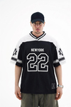 Newyork Baskılı Oversize Forma Tshirt JC01 26Y193