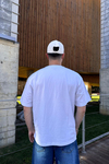 Northeast Baskılı Beyaz Oversize Tshirt T1060
