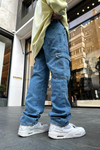 Ofcl Blok Detay Cepli Jean Pantolon P776