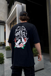 Offcl Baskılı Oversize Tshirt T547