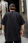 Official Baskılı Oversize Tshirt T549