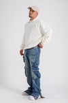 Paça Detay Fit Jean Pantolon P1003