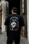 Palmiye Baskılı Oversize Tshirt T541