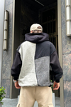 Parçalı Oversize Premium Sweatshirt SW964
