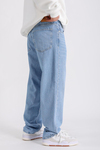PB Açık Mavi Acid Wash Baggy Fit Jean P1021