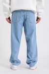 PB Açık Mavi Acid Wash Baggy Fit Jean P1021
