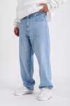 PB Açık Mavi Acid Wash Baggy Fit Jean P1021