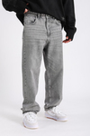 PB Gri Acid Wash Baggy Fit Jean P1024