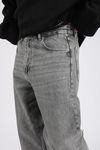 PB Gri Acid Wash Baggy Fit Jean P1024