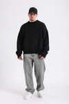 PB Gri Acid Wash Baggy Fit Jean P1024