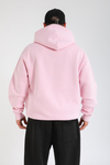 Pembe Oversize Rv Basic Hoodie