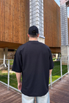 Philadelphia Siyah Oversize Tshirt T1023