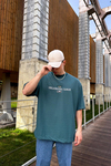 Philadelphia Yeşil Oversize Tshirt T1024