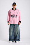 Polo Yaka Pembe Oversize Sleeved Forma SW1115