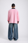 Polo Yaka Pembe Oversize Sleeved Forma SW1115