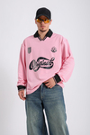 Polo Yaka Pembe Oversize Sleeved Forma SW1115