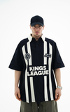 Polo Yaka Siyah Oversize Forma Tshirt JC01 25Y259