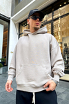 Positano Nakışlı Krem Oversize Sweatshirt SW921