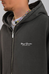 PQS Acid Wash Oversize Zipper Hoodie SW1283
