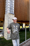 Rabbit Promo Haki Oversize Tshirt T1094