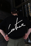 Reflektif Baskılı Couture Oversize Tshirt T578