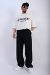 Represent Owners Krem Oversize Tshirt T892