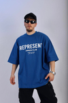 Represent Owners Mavi Oversize Tshirt T890