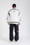 Rise Again Spray Effect Krem Oversize Sweatshirt SW1365