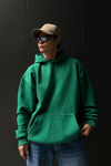 Rv Basic Yeşil Oversize Sweatshirt SW1020