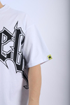 Rv Baskılı Beyaz Oversize Tshirt T928