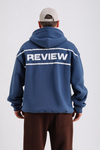 Rv Baskılı Petrol Oversize Sweatshirt SW1221