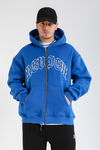 Rv Mavi Oversize Zipper Hoodie SW1372