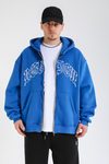 Rv Mavi Oversize Zipper Hoodie SW1372