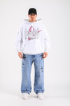 Rv Nakışlı Baggy Fit Jean Pantolon P1107