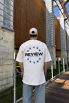 Rv Stars Beyaz Oversize Tshirt  T1105