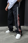 Şerit Detay Baggy Jean Pantolon P871