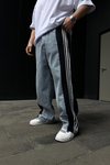 Şerit Detay Baggy Jean Pantolon P883