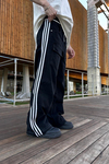 Şeritli Cep Detay Füme Jean Pantolon P947