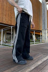 Şeritli Cep Detay Füme Jean Pantolon P947