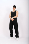 Siyah Basic Fit Atlet T1021