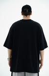 Siyah Basic Oversize Tshirt JC01 24Y326