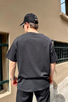 Siyah Baskılı Oversize Tshirt T781