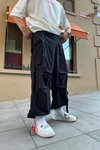 Siyah Bdg Gabardin Combat Pantolon P720